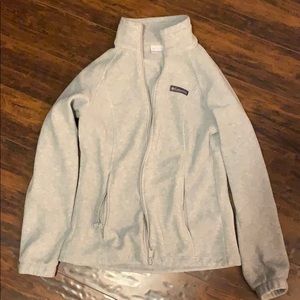 Columbia fleece zip up sweater